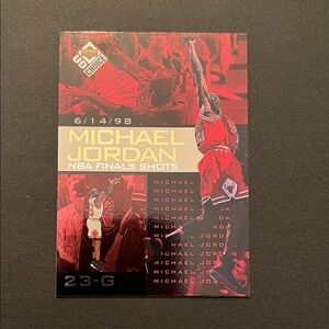 Michael Jordan Basketball Card